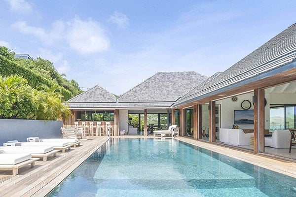 Rental Villa Firefly à St Barts, Anse de Cayes
