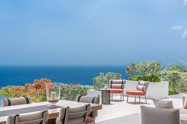 Rental Villa Palm Springs in St Barts, Gouverneur