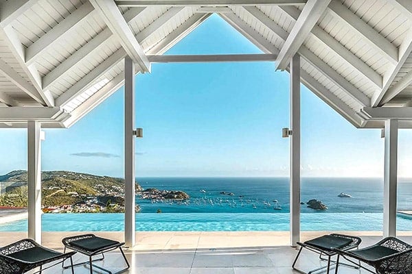 Rental Villa The View in St Barts, Colombier