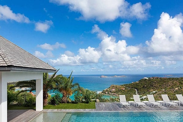Rental Villa Wine Note in St Barts, Saint Jean