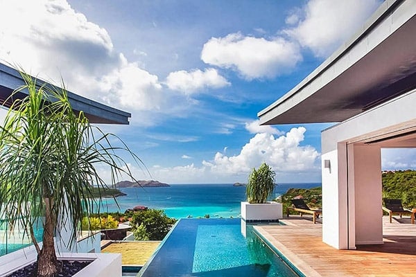 Rental Villa Wings in St Barts, Saint-Jean